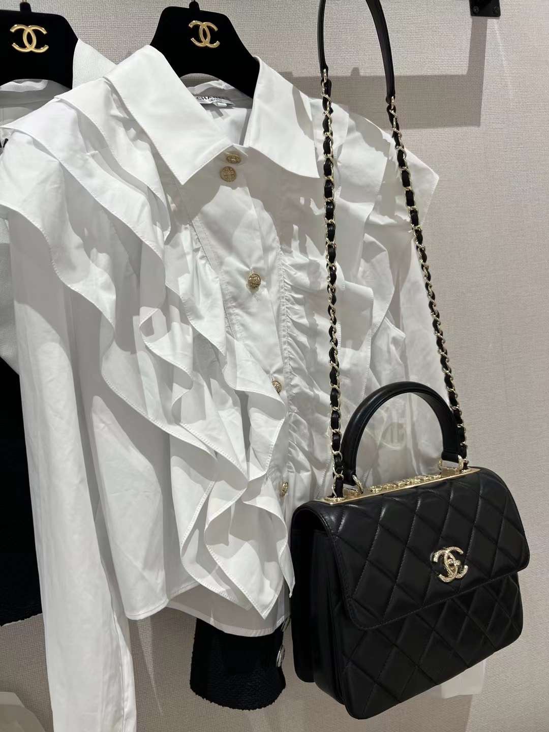 【P2700】香奈儿经典款 Chanel Trendy CC 新版菱格纹立体字母logo手提包