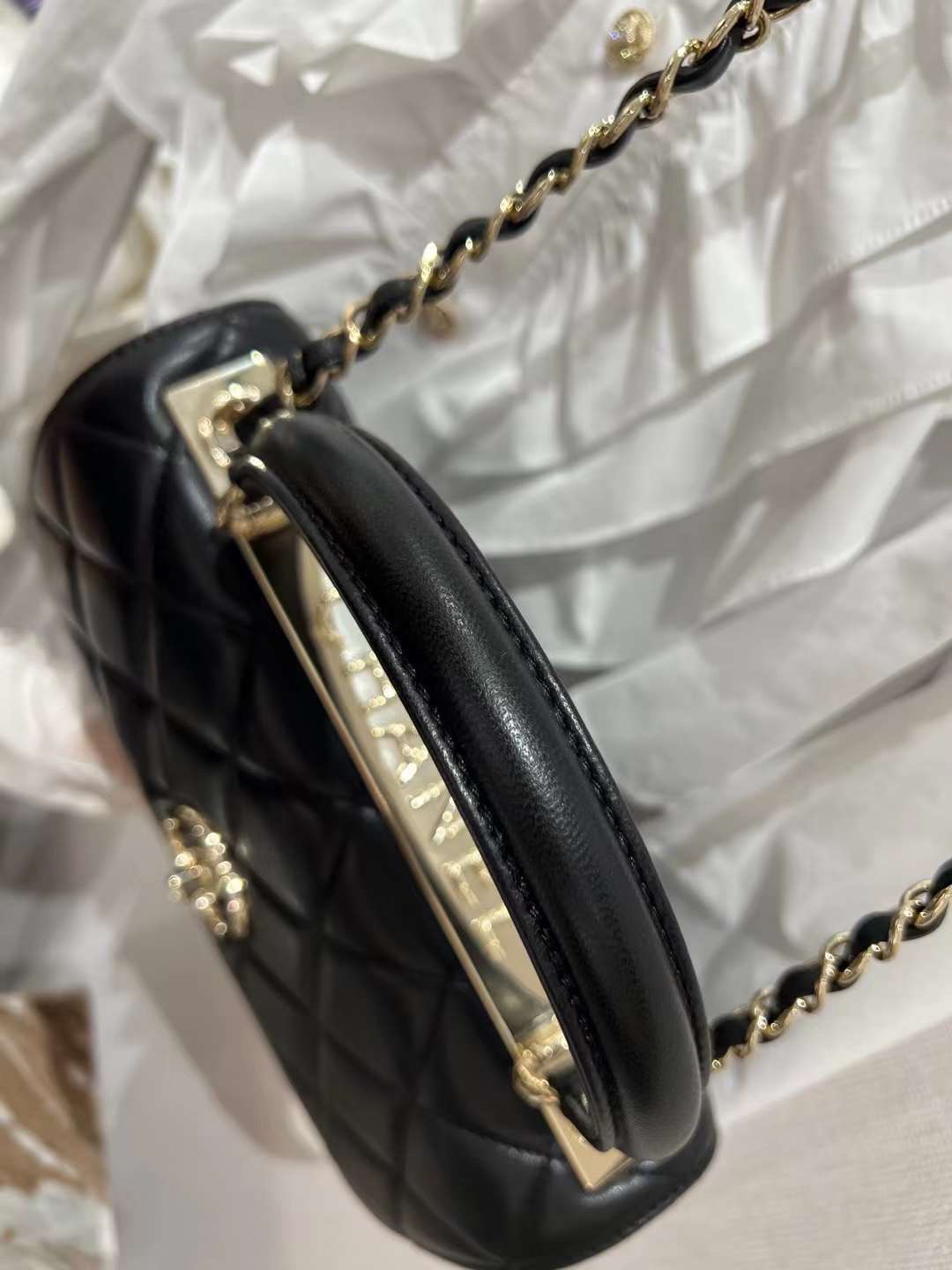 【P2700】香奈儿经典款 Chanel Trendy CC 新版菱格纹立体字母logo手提包