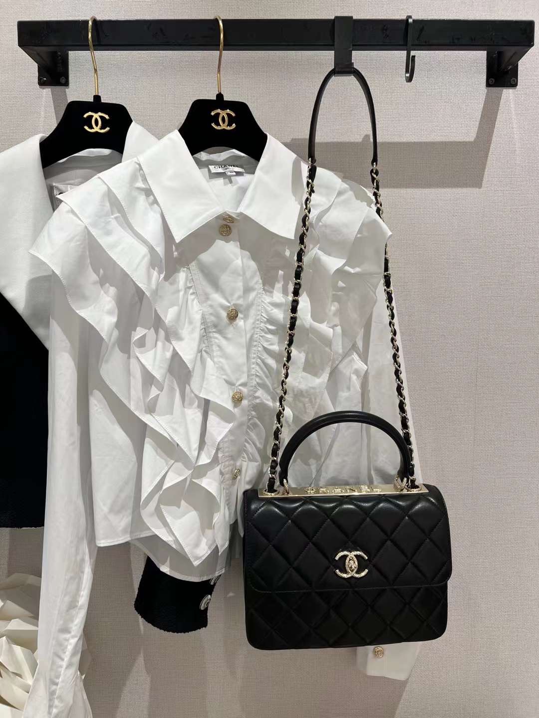 【P2700】香奈儿经典款 Chanel Trendy CC 新版菱格纹立体字母logo手提包
