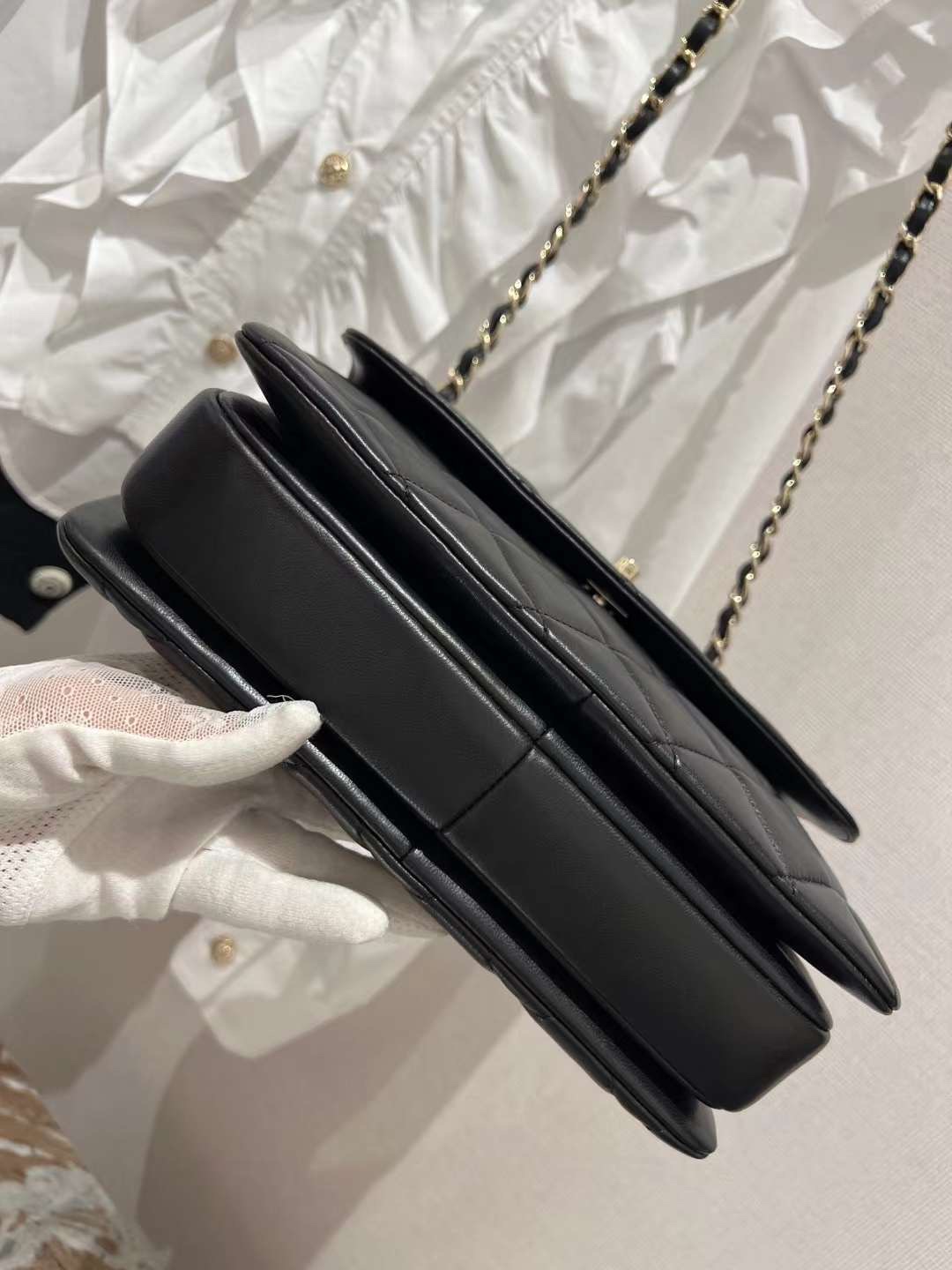 【P2700】香奈儿经典款 Chanel Trendy CC 新版菱格纹立体字母logo手提包