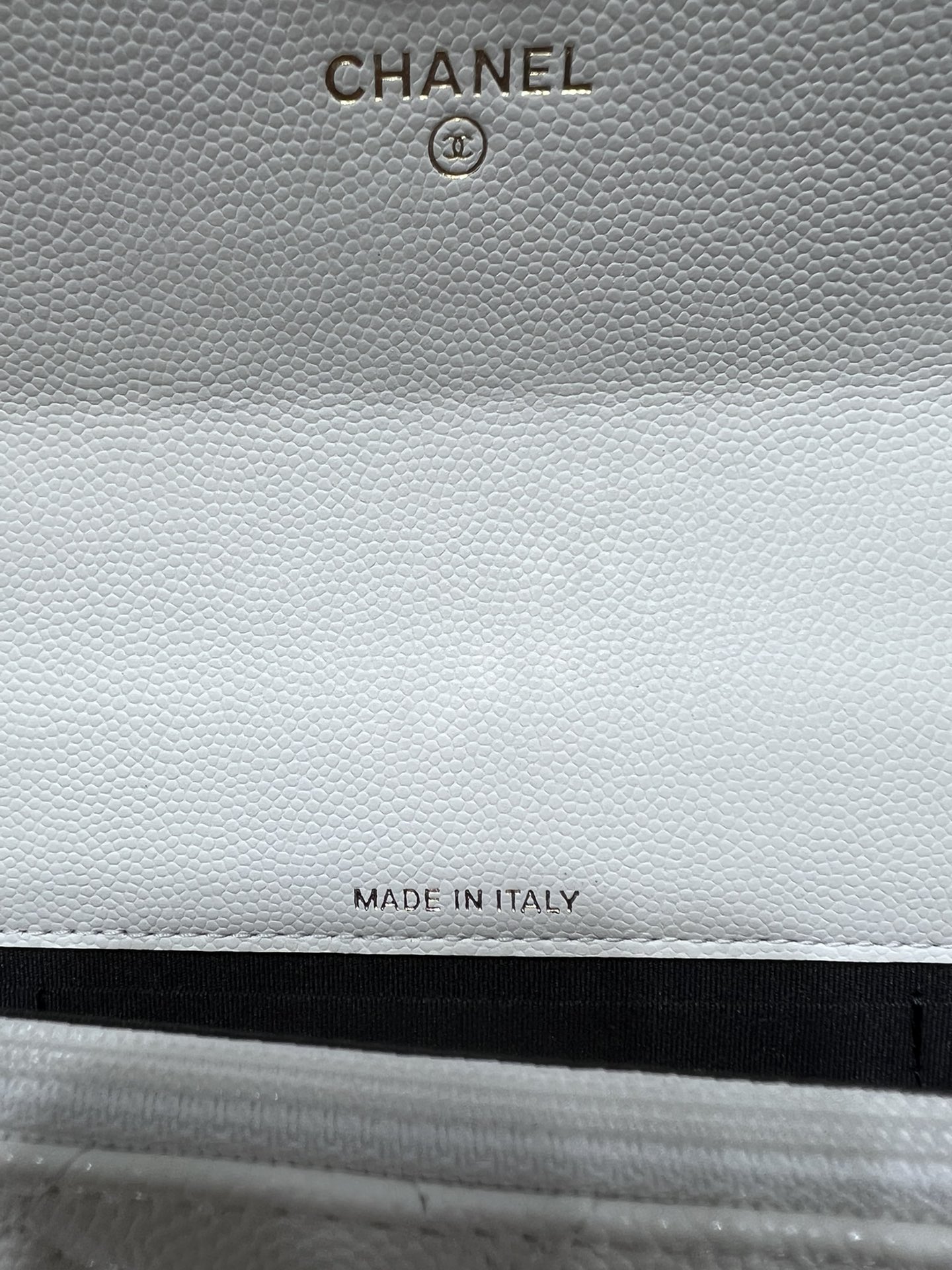 【P1170】厂家直销 Chanel香奈儿白色进口球纹牛皮22K双链手机包链条斜挎包