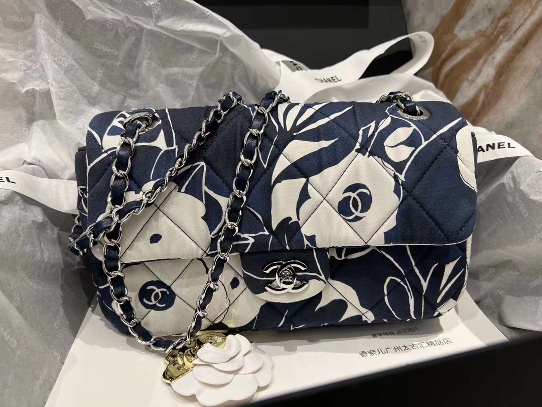 【P1170】Chanel包包官网 香奈儿22年秋冬新款海棉菱格链条单肩包CF25CM