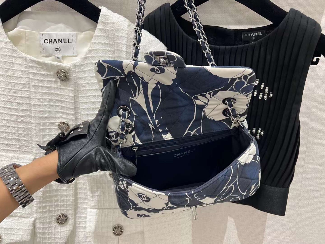 【P1170】Chanel包包官网 香奈儿22年秋冬新款海棉菱格链条单肩包CF25CM