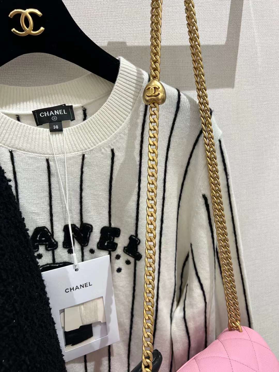 【P1880/2030/2180】Chanel香奈儿23年新款菱格牛皮爱心扣链条包斜挎女包