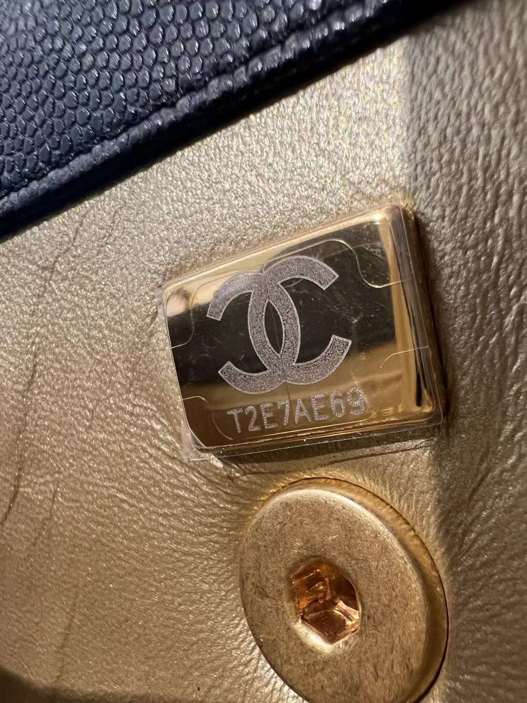 【P2030/2180】Chanel香奈儿23年新款荔枝纹手提口盖包链条手提斜挎包